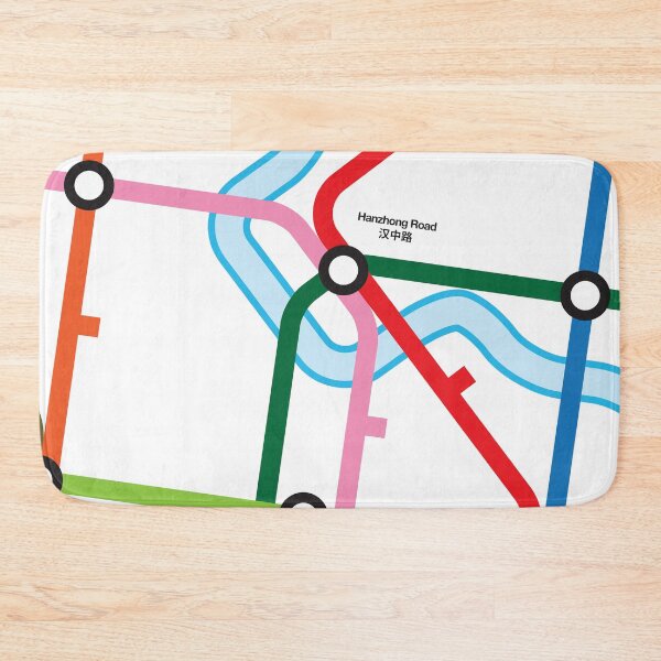 Item preview, Hanzhong Road - Shanghai Metro designed and sold by Tim Binnion.