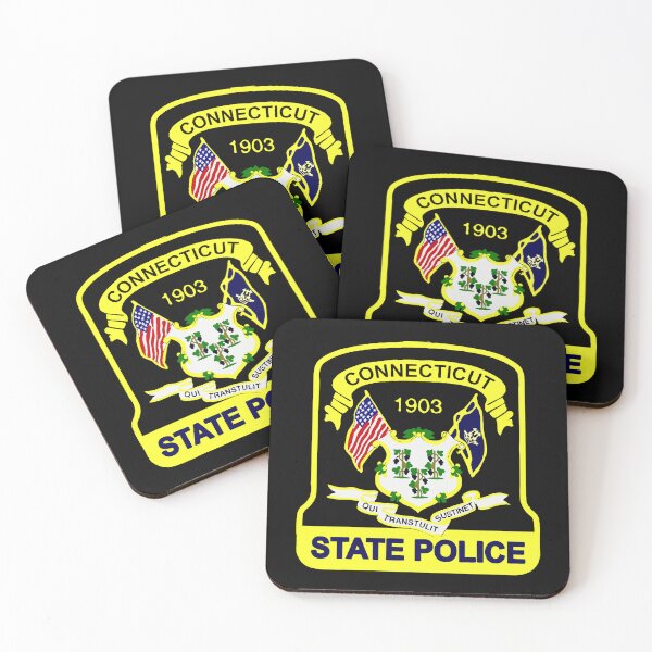 Item preview, CONNECTICUT STATE POLICE MOTOR UNIT US designed and sold by miyazdesignart.