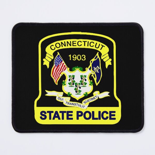 Item preview, CONNECTICUT STATE POLICE MOTOR UNIT US designed and sold by miyazdesignart.