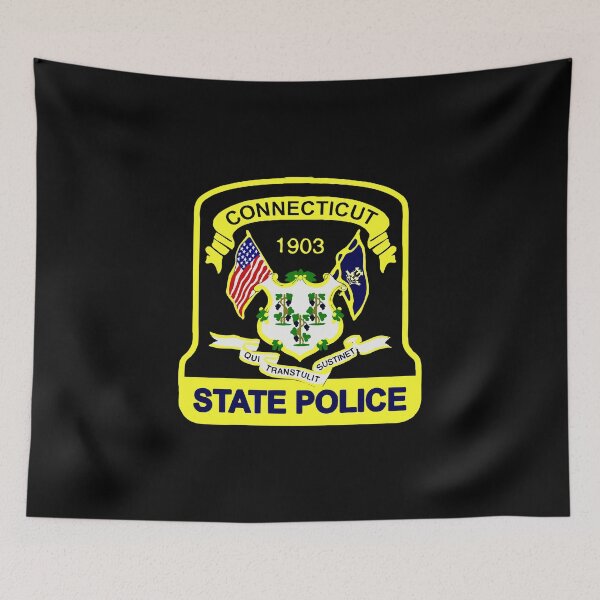 Item preview, CONNECTICUT STATE POLICE MOTOR UNIT US designed and sold by miyazdesignart.