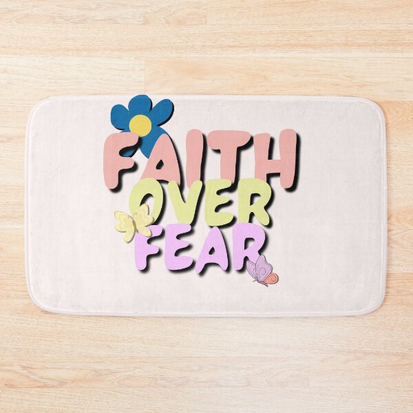 Item preview, Faith over fear - Inspirational Qoute - Christian Qoute designed and sold by Gemma A  Summers.