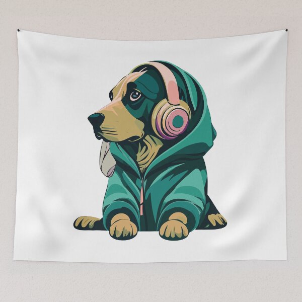 Item preview, MusicDog designed and sold by Knautschibert.