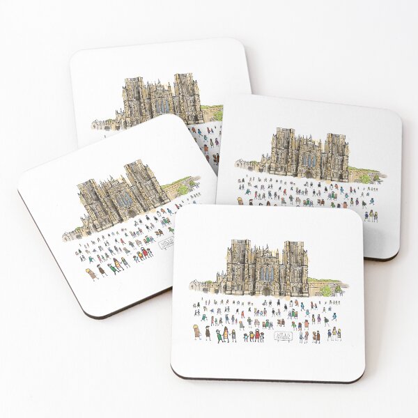 Item preview, Wells Cathedral, Illustrated Tribute designed and sold by FoleyPottery.