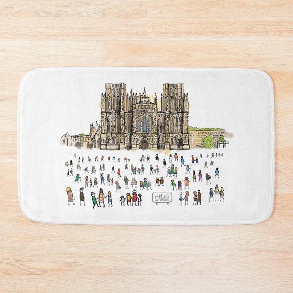 Item preview, Wells Cathedral, Illustrated Tribute designed and sold by FoleyPottery.