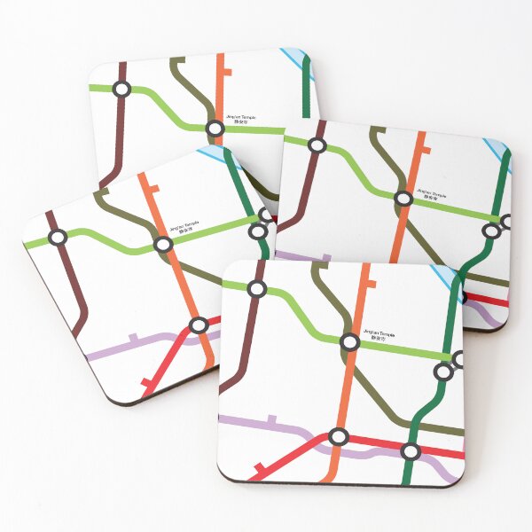 Item preview, Jing'an Temple - Shanghai Metro designed and sold by Tim Binnion.