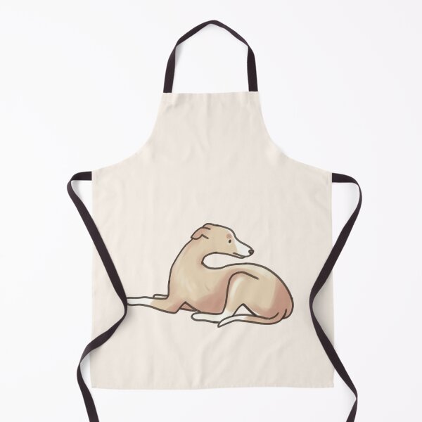 Item preview, fawn and white Whippet dog designed and sold by Artofmayara.