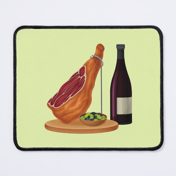 Item preview, Jamon and Wine designed and sold by FutureTraveller.