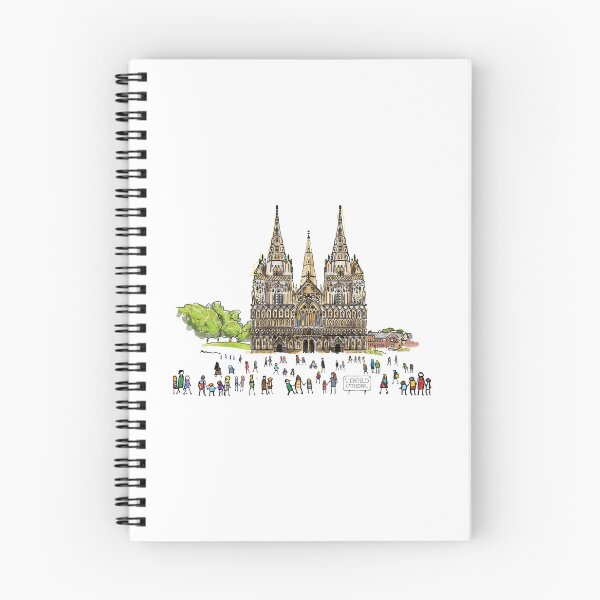Item preview, Lichfield Cathedral, Illustrated Tribute designed and sold by FoleyPottery.