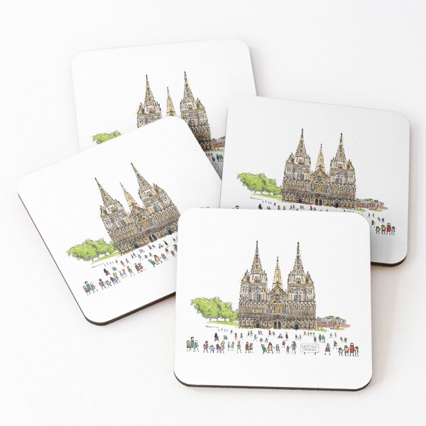 Item preview, Lichfield Cathedral, Illustrated Tribute designed and sold by FoleyPottery.