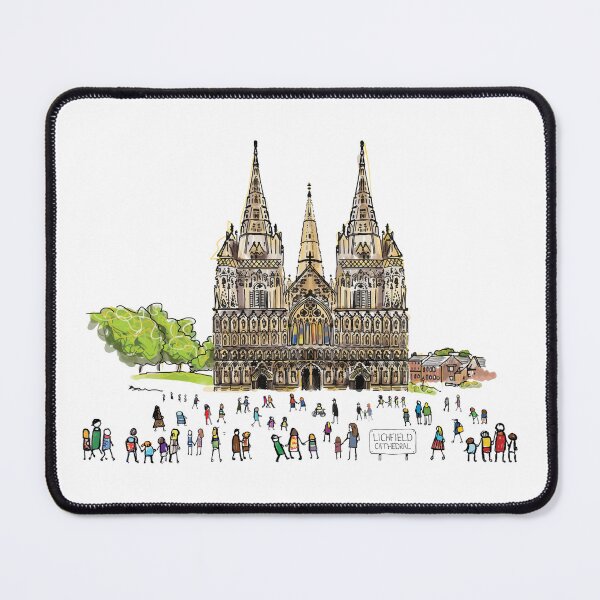 Item preview, Lichfield Cathedral, Illustrated Tribute designed and sold by FoleyPottery.