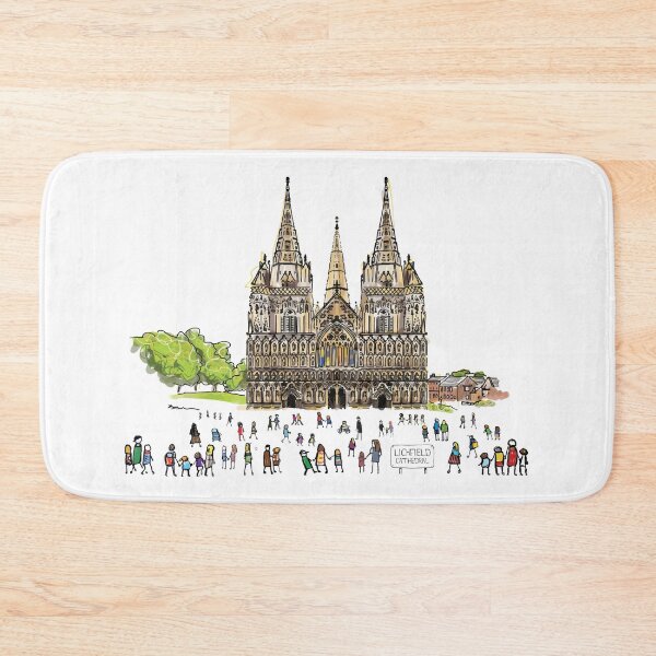 Item preview, Lichfield Cathedral, Illustrated Tribute designed and sold by FoleyPottery.