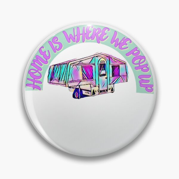 Item preview, Home is Where We Pop Up Trailer Tent designed and sold by BeccaAelishe.