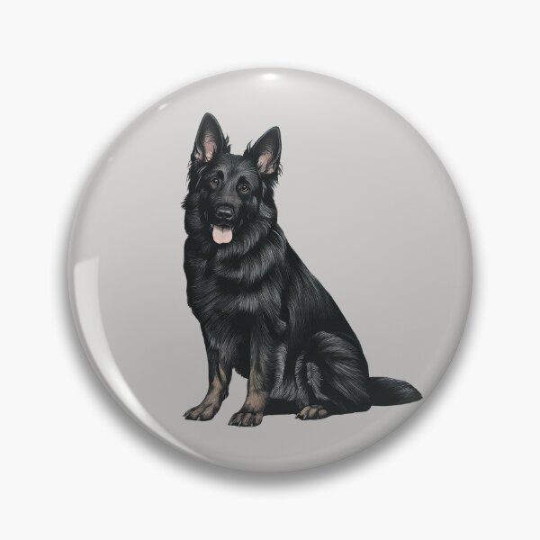 Item preview, Black German Shepherd designed and sold by MagelliShop.