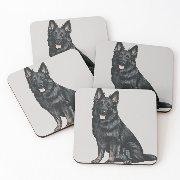 Item preview, Black German Shepherd designed and sold by MagelliShop.