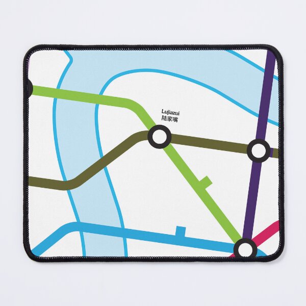 Item preview, Lujiazui - Shanghai Metro designed and sold by Tim Binnion.