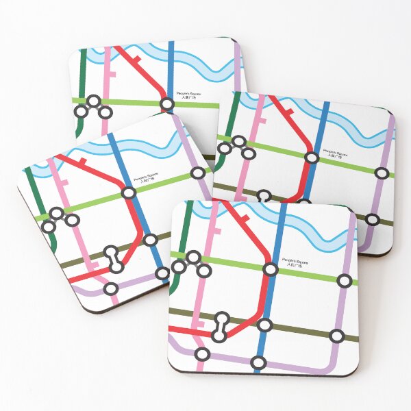 Item preview, People's Square - Shanghai Metro designed and sold by Tim Binnion.