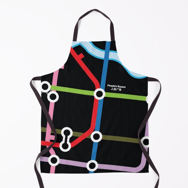 Item preview, People's Square (Dark Mode) - Shanghai Metro designed and sold by Tim Binnion.