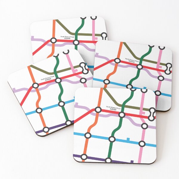 Item preview, South Shaanxi Road - Shanghai Metro designed and sold by Tim Binnion.