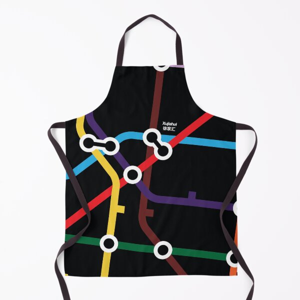 Item preview, Xujiahui (Dark Mode) - Shanghai Metro designed and sold by Tim Binnion.