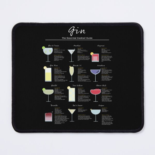 Item preview, Gin cocktail Essential Guide designed and sold by My Digital Mind.
