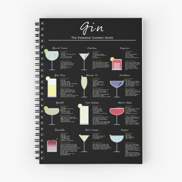 Item preview, Gin cocktail Essential Guide designed and sold by My Digital Mind.