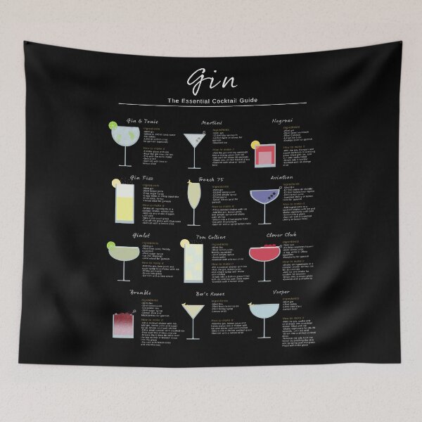 Item preview, Gin cocktail Essential Guide designed and sold by My Digital Mind.