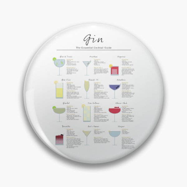 Item preview, Guía esencial del cóctel de ginebra designed and sold by My Digital Mind.