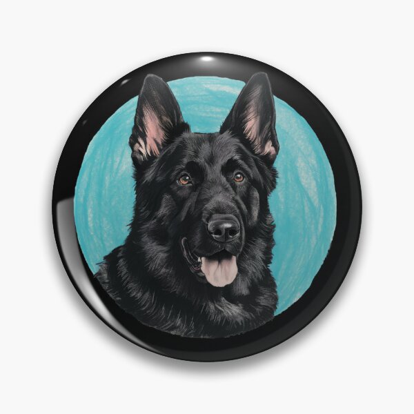Item preview, Black German Shepherd designed and sold by MagelliShop.