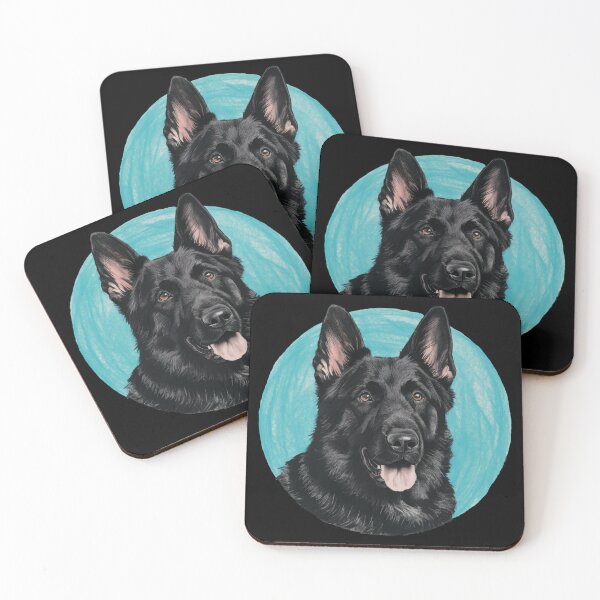 Item preview, Black German Shepherd designed and sold by MagelliShop.