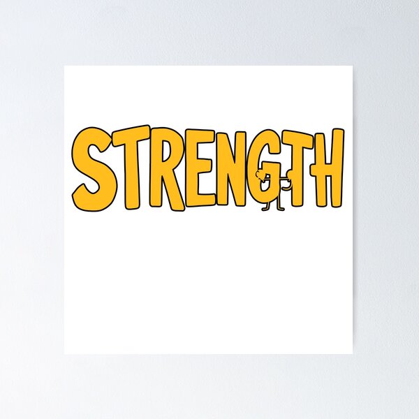 Item preview, strength quotes  designed and sold by Andrew Sawires.