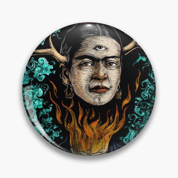 Item preview, FRIDA KAHLO: Retrato en fuego designed and sold by ZenPop.