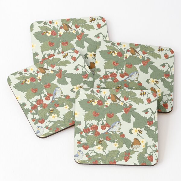 Item preview, Wild Strawberries designed and sold by amber-rose-art.