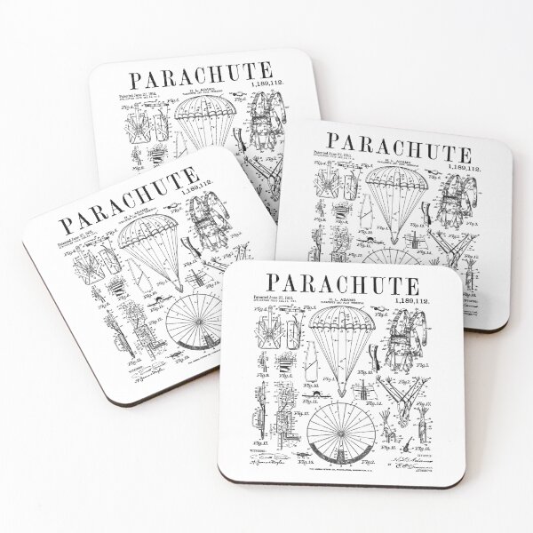 Artikelvorschau, Fallschirmspringer Fallschirmspringer Fallschirmspringen Vintage Patent entworfen und verkauft von GrandeDuc.