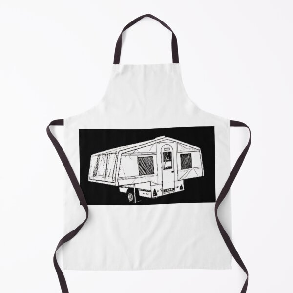 Item preview, Black and White Trailer Tent designed and sold by BeccaAelishe.