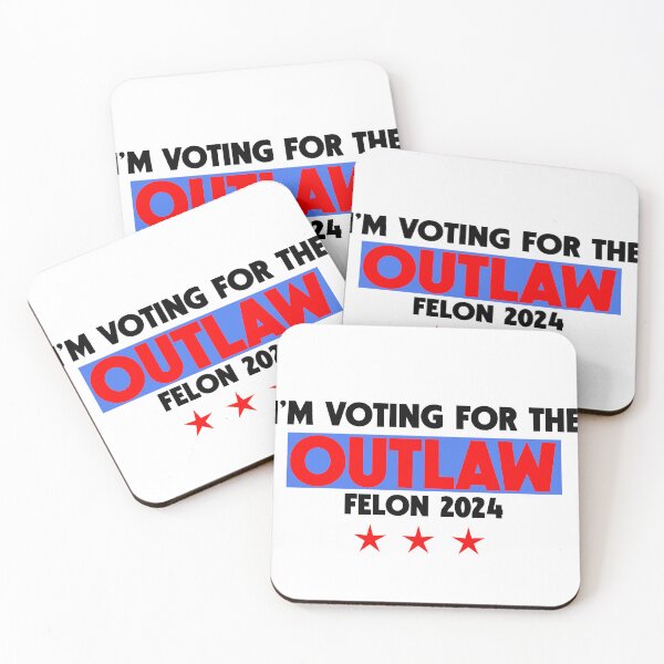 Item preview, I'M Voting For The Outlaw designed and sold by Mahmoud Salah.