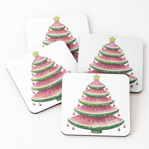 Item preview, Watermelon Christmas tree designed and sold by Creativeeworld777.