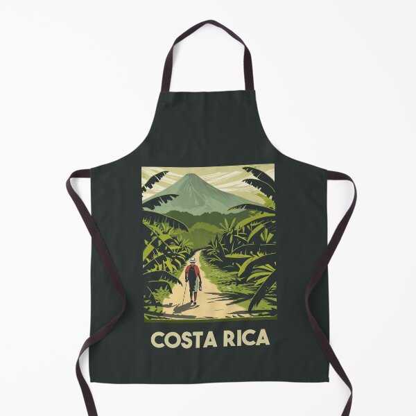 Item preview, A Vintage Travel Illustration of Costa Rica designed and sold by GoodOldVintage.