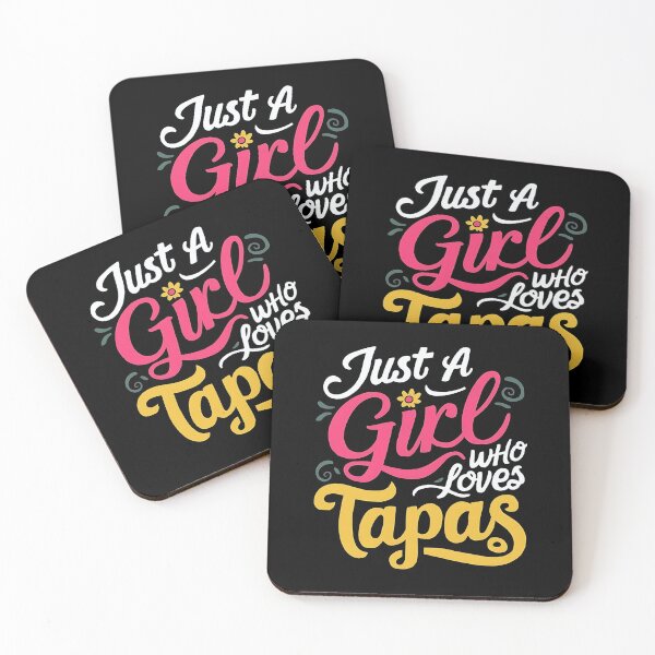 Item preview, Just a girl who loves tapas, Tapas women's T-Shirt, Distressed Spanish Food Shirt, Tapas Gift  designed and sold by SlocifieShop.