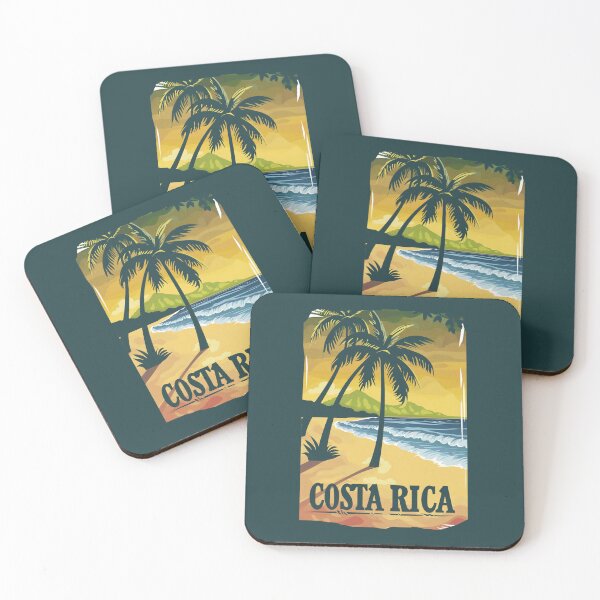 Item preview, A Vintage Travel Illustration of Costa Rica designed and sold by GoodOldVintage.