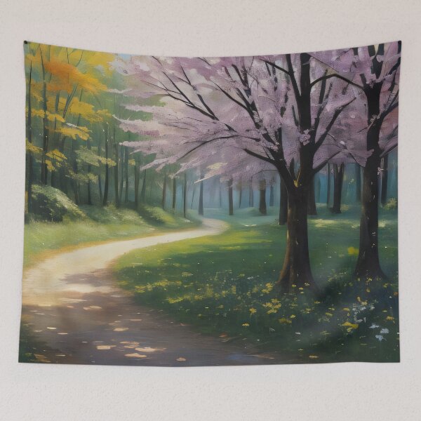 Item preview, Cherry blossoms in spring designed and sold by LilithsDesires.