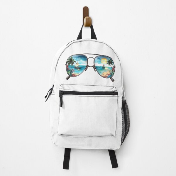 Item preview, Summer sunglasses with beach 2 designed and sold by PapayaGen.