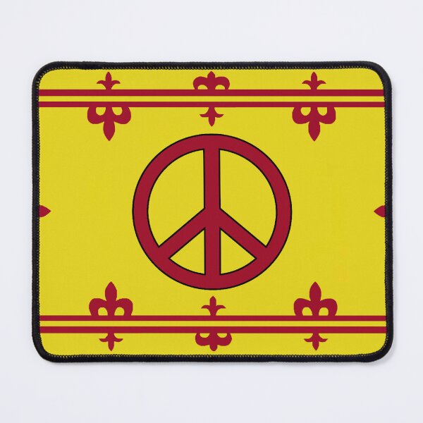 Item preview, Peace Sign Scottish Royal Banner Flag (Soidhne Sìth Bratach Rìoghail na h-Alba) designed and sold by JonathanR1994.