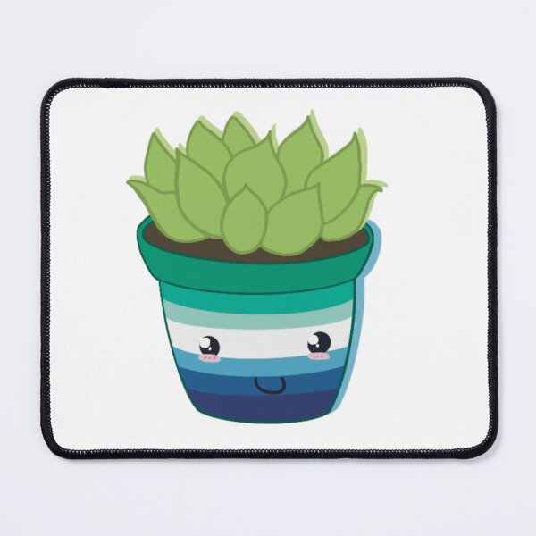 Item preview, Gay Flag Succulent designed and sold by RealCloudy.