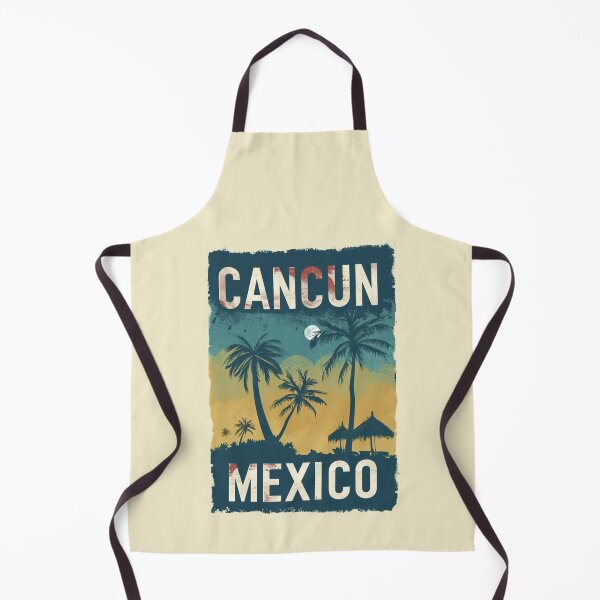 Item preview, A Vintage Travel Illustration of Cancun - Mexico designed and sold by GoodOldVintage.