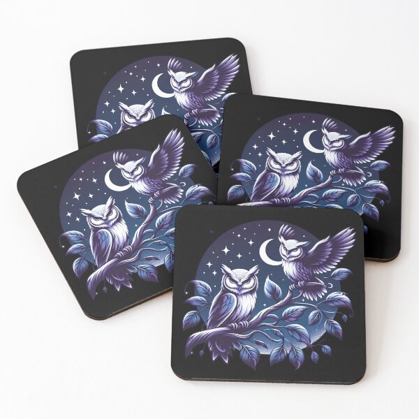 Item preview, Owls in the Moonlight designed and sold by svarupa.