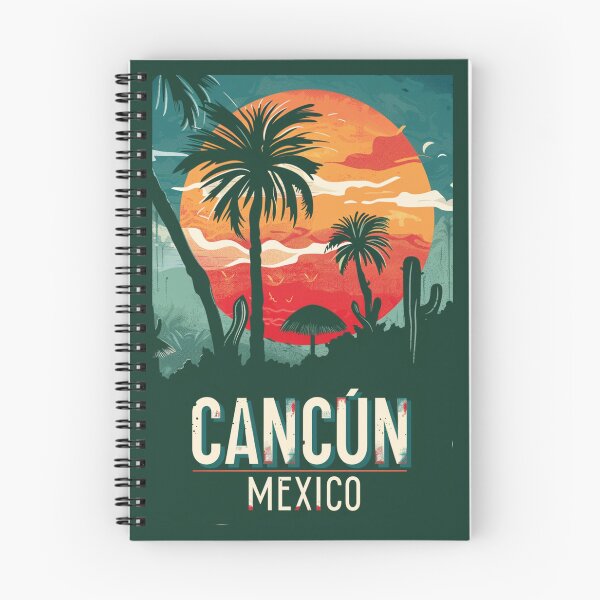 Item preview, A Vintage Travel Illustration of Cancun - Mexico designed and sold by GoodOldVintage.