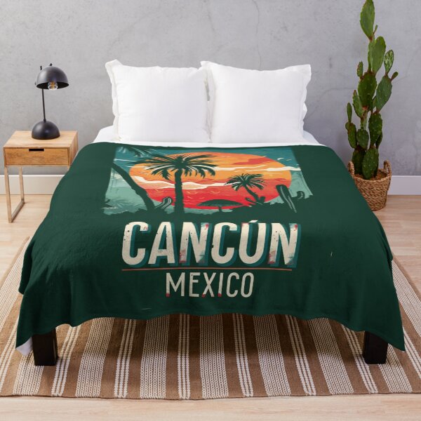 Item preview, A Vintage Travel Illustration of Cancun - Mexico designed and sold by GoodOldVintage.
