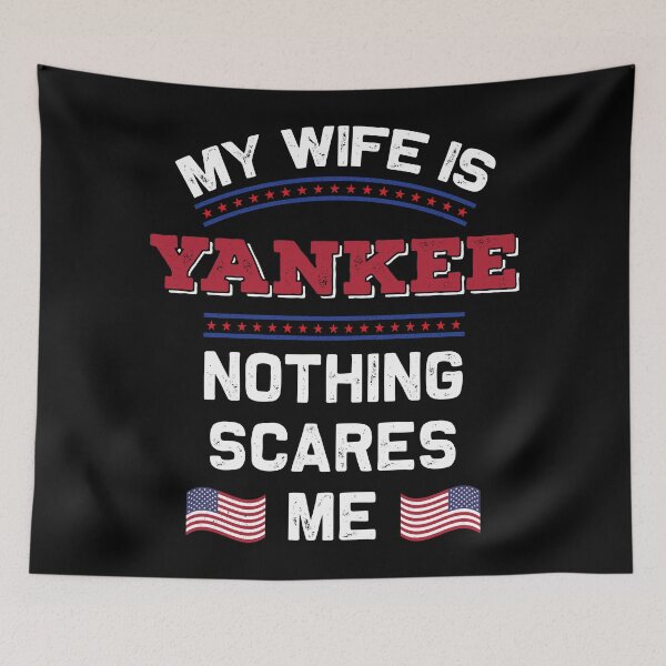 Item preview, My Wife is American Yankee Republic USA Roots Flag designed and sold by Blok45.