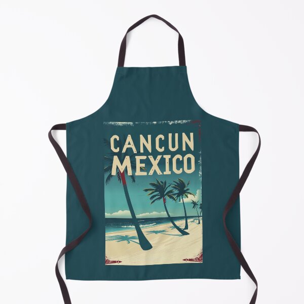 Item preview, A Vintage Travel Illustration of Cancun - Mexico designed and sold by GoodOldVintage.