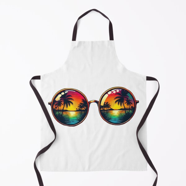 Item preview, Summer sunglasses sunset palms 2 designed and sold by PapayaGen.